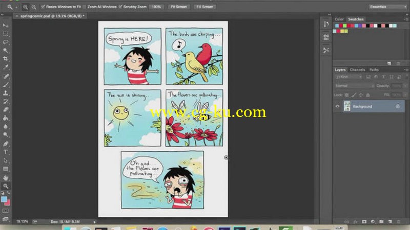 Skillshare - Coloring Webcomics From Line Art to Digital Color的图片1