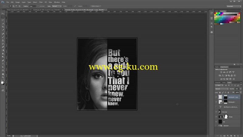 SkillShare - Create a Typographic Poster From a Photograph in Photoshop的图片1