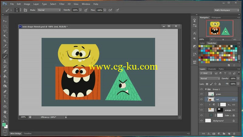 Skillshare - Photoshop for Illustrators I Workspace, Layers, and Drawing的图片1