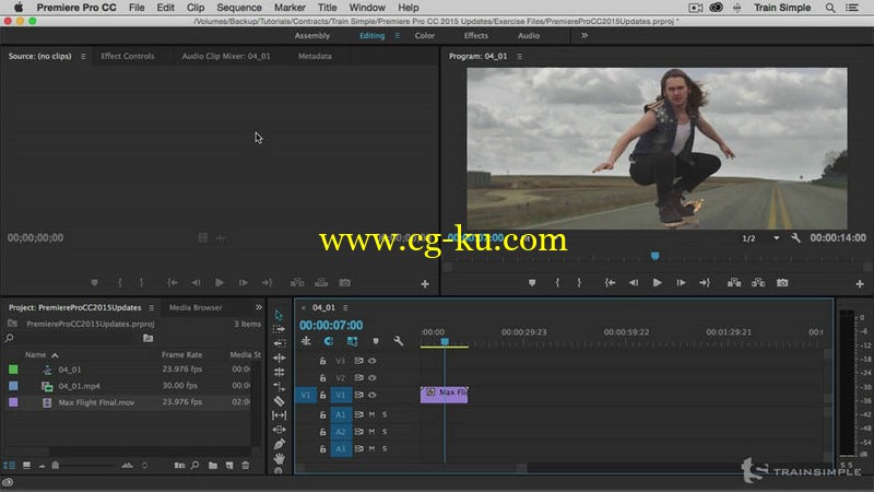 Train Simple - Premiere Pro CC 2015 Updates的图片1