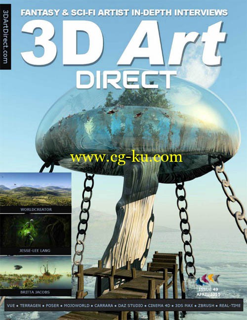 3D Art Direct - Issue 49 - April 2015的图片1
