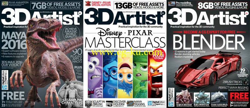 3D Artist - Issue 81 - 83 2015的图片1
