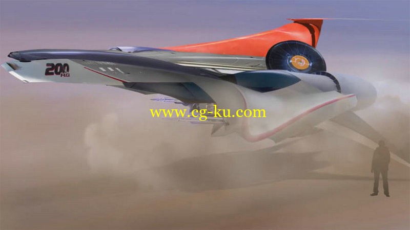 Digital Tutors - Creating a Sci-Fi Fighter Jet Concept in Photoshop的图片1