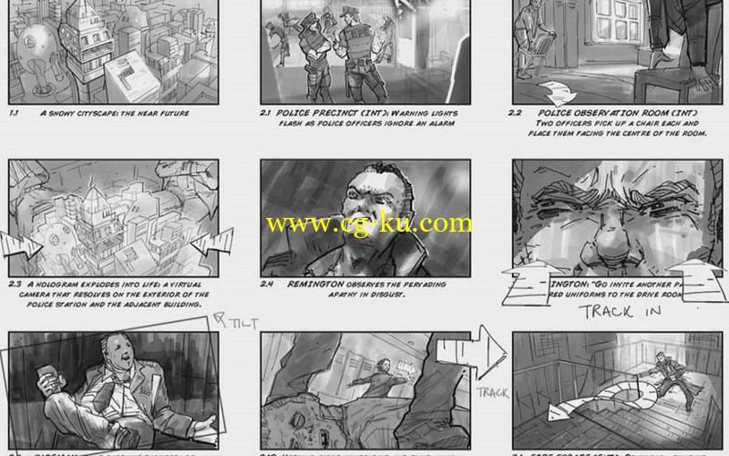 Digital Tutors - Drawing Storyboards for the Entertainment Industry in Photoshop的图片1