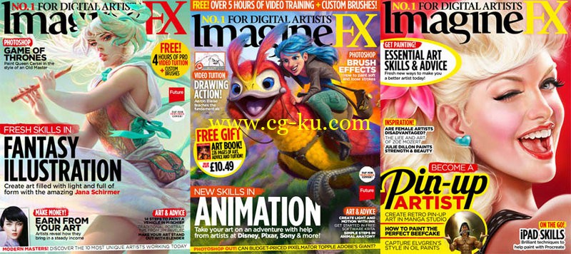 ImagineFX – 2015 Issue 123-125  ​的图片1