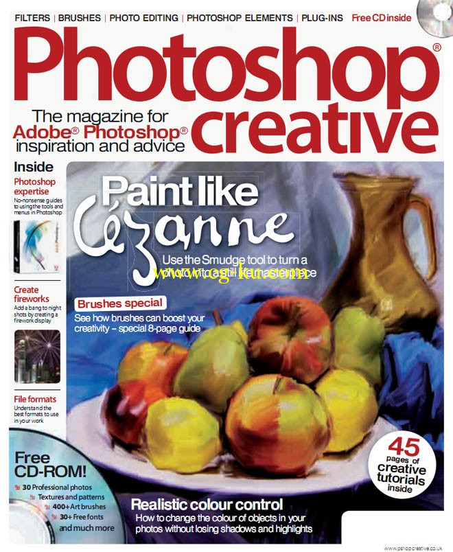 Photoshop Creative UK - Realistic Color Control (Issue No. 14)的图片1