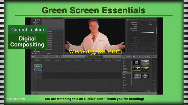 Udemy – Green Screen & Chroma Key with Ease: Video Production Ninja的图片1