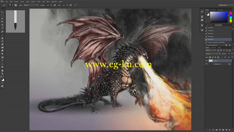 TutsPlus - Drawing Fantasy Creatures Digitally的图片1