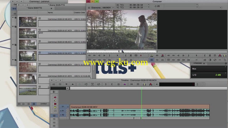 TutsPlus - Introduction to Video Editing in Avid Media Composer的图片1