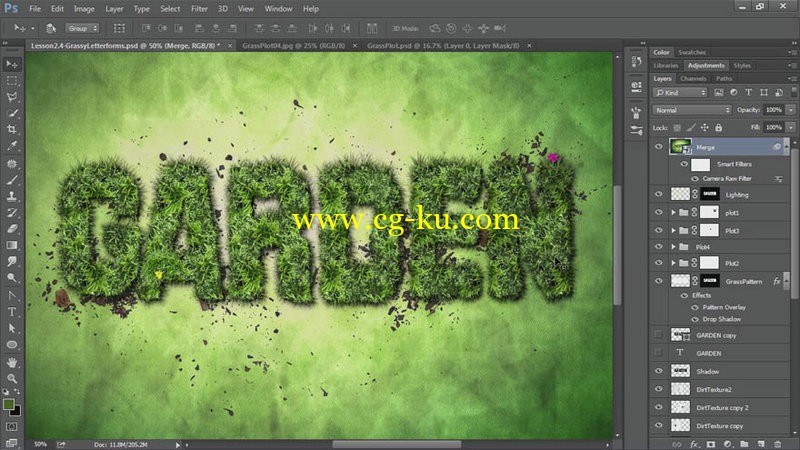 Tutsplus - Nature-Inspired Text Effects in Adobe Photoshop的图片1