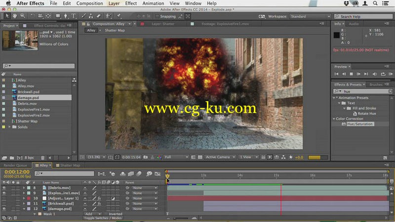 TutsPlus - Smoke Fire and Explosions in Adobe After Effects的图片1