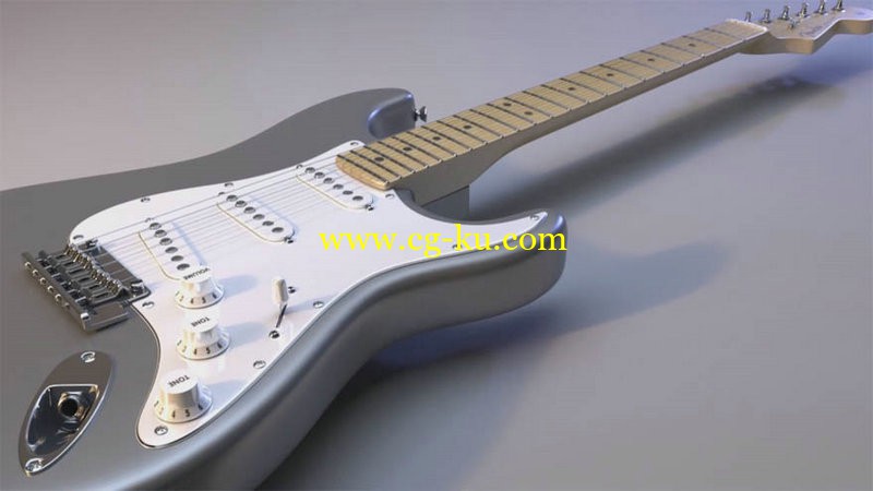 Digital Tutors - Modeling a Detailed Electric Guitar in Maya的图片1