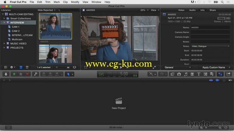 Final Cut Pro X Guru - Multicamera Video Editing的图片1