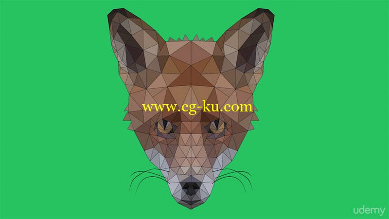 udemy - low poly vector drawing and animation的图片1