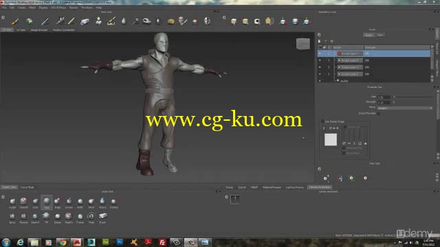 Udemy - Mudbox & 3DS Max Character Modeling的图片1