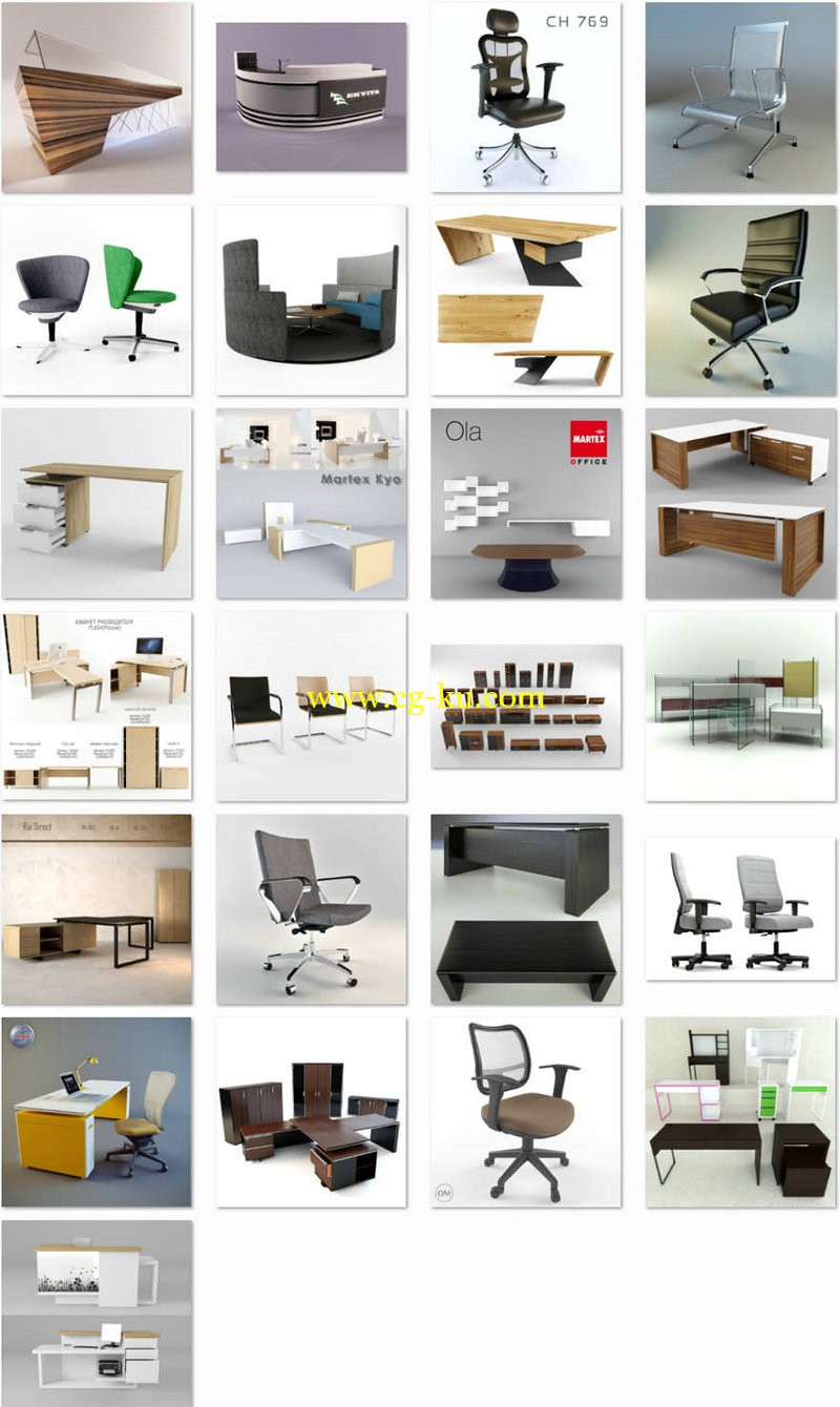 3ddd - modern office furniture的图片1