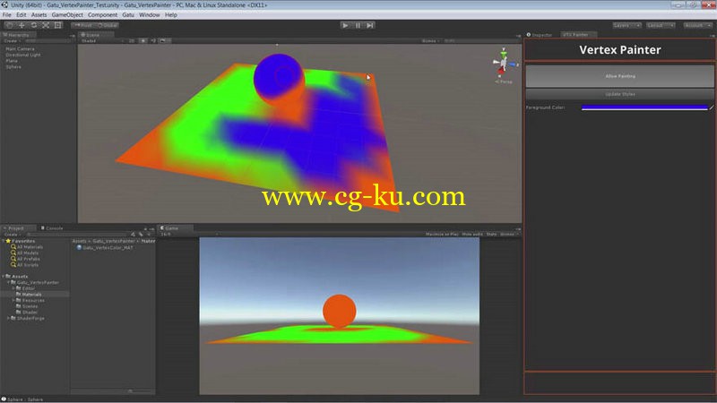 Creating a Vertex Painter in Unity 3D的图片1