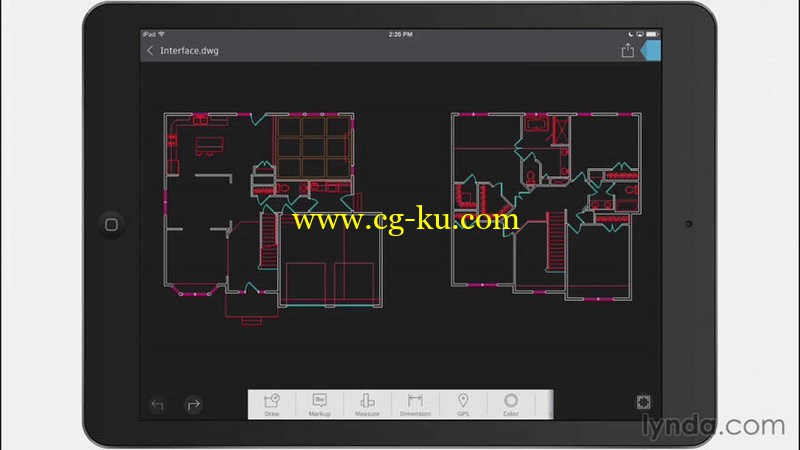 Lynda - Up and Running with AutoCAD 360的图片1