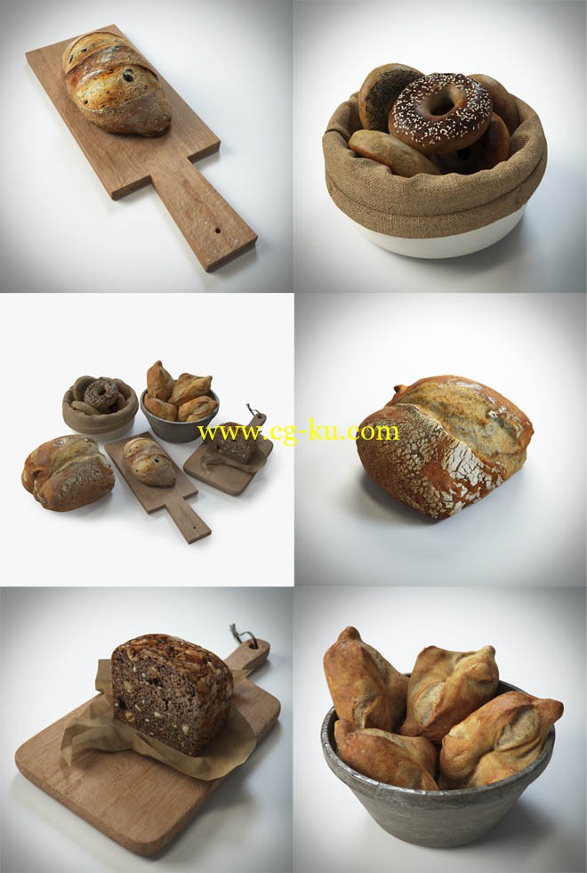 TurboSuqid - Bread Assets by BBB3viz的图片1