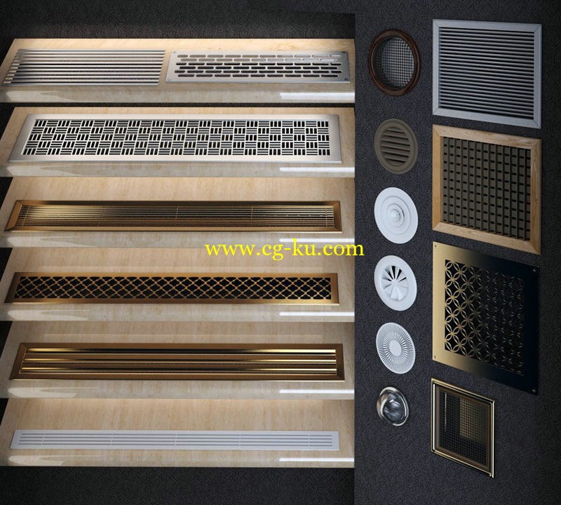 Ventilation grilles and diffusers的图片1