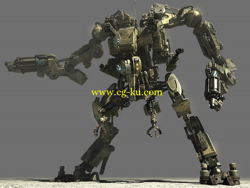 Turbosquid - 3D Model ROBOT 9的图片1