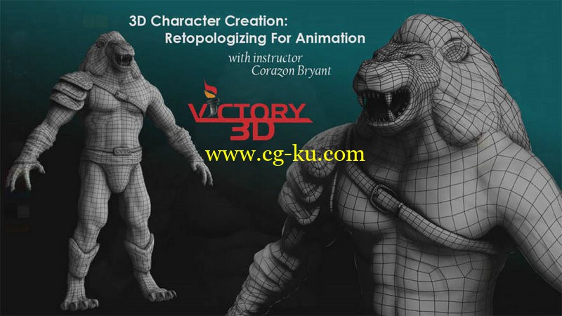 Gumroad - 3D Character Creation Retopologizing For Animation的图片1