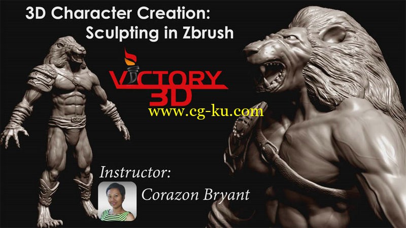 Gumroad - 3D Character Creation Sculpting in Zbrush的图片1