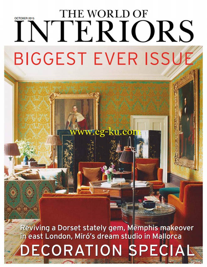 The World Of Interiors October 2015的图片1