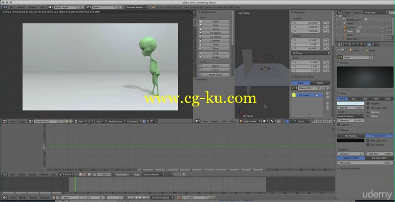 Udemy - Blender Animation Character Animation with Blender的图片1