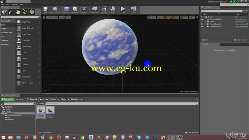 ​Udemy - Creating Modular Planets in Unreal Engine 4的图片1