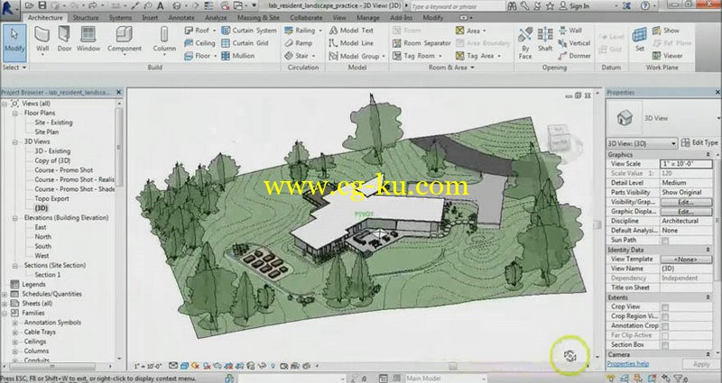 Udemy - Revit Landscape An Introduction to Revit and Site Modeling的图片1