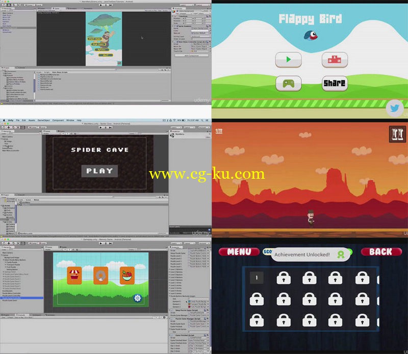 Udemy - Mastering 2D Games In Unity Build 6 Fully Featured Games的图片1