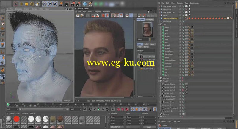 cmiVFX - Cinema 4D Hair的图片1