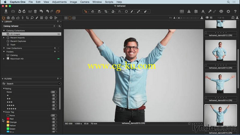Lynda - Up and Running with Capture One Pro 8的图片1