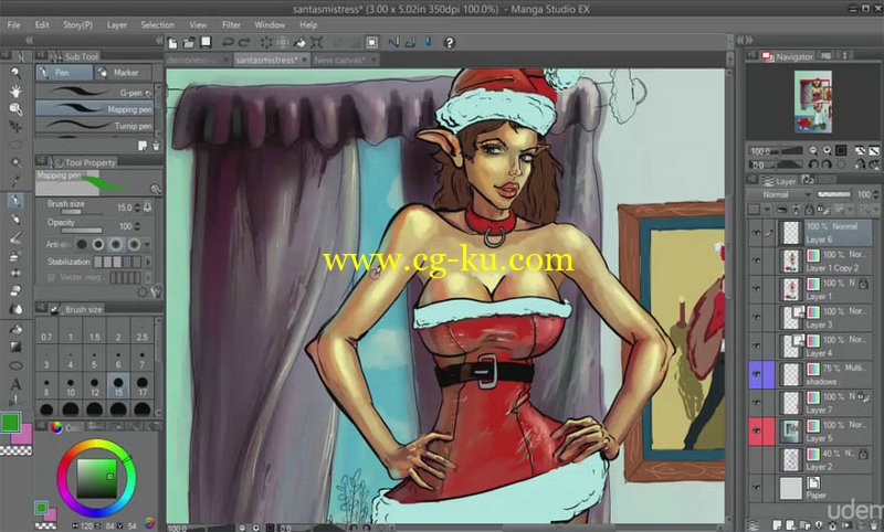 Udemy - Master Manga Studio 5 Bonus Drawing and Painting的图片1