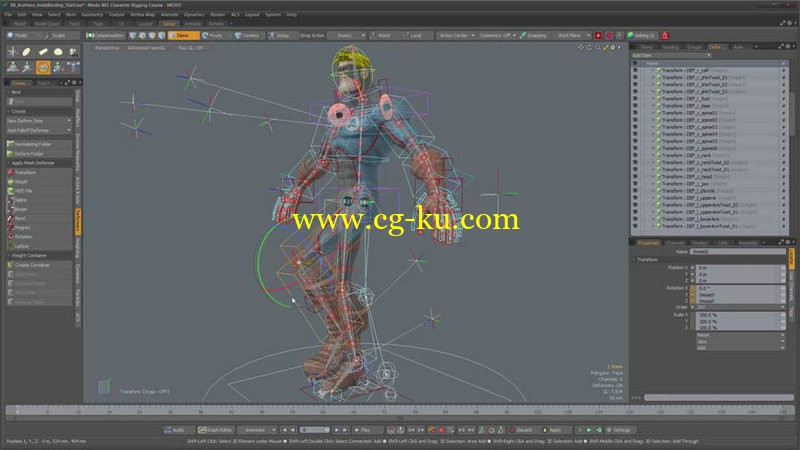 The Foundry Modo - Character Rigging Course 1-6的图片1