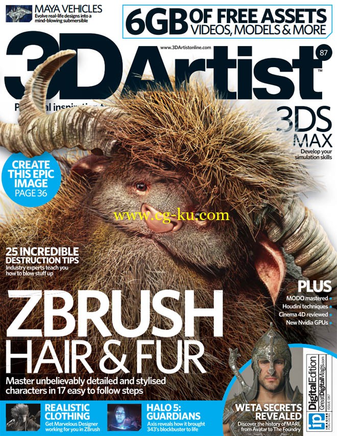 3D Artist - Issue 87 2015的图片1