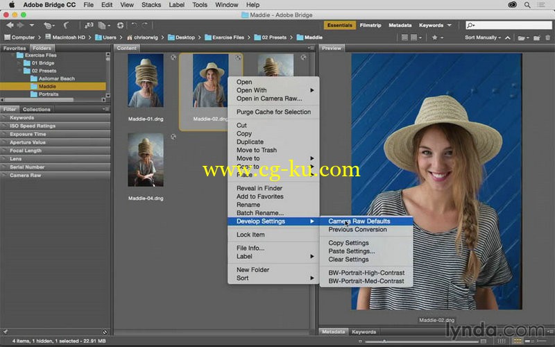 Lynda - Exploring Adobe Camera Raw Workflow Power Tips的图片1