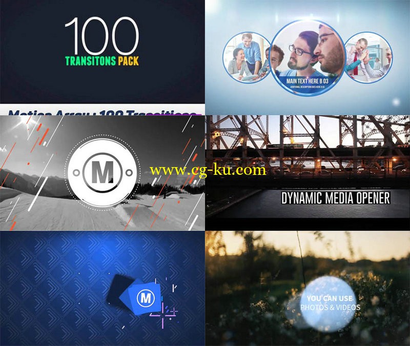 Motionarray - 6 After Effects Projects Collection的图片1