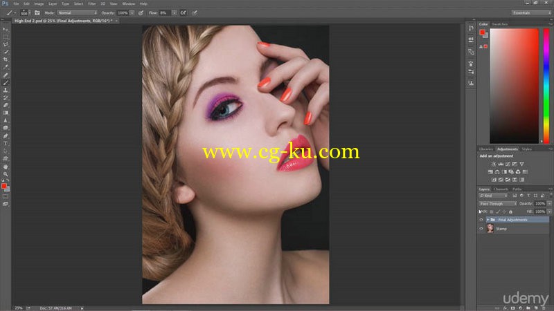 Udemy - Learn Advanced High End Beauty Retouching in Photoshop的图片1