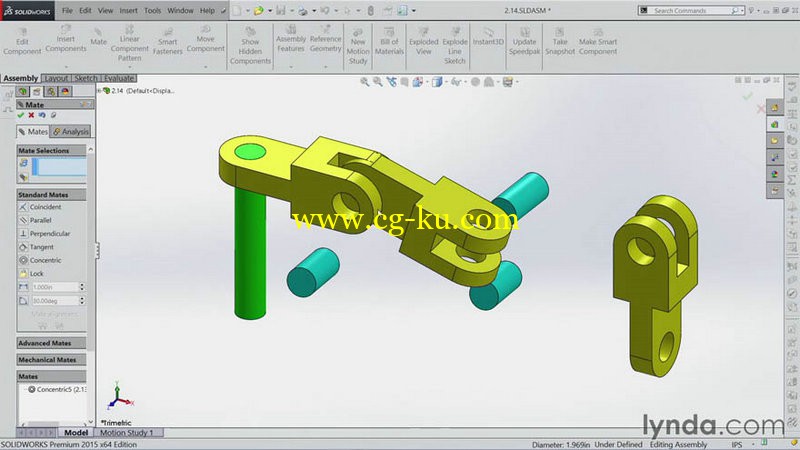 Lynda - Certified SOLIDWORKS Associate Prep Course的图片1