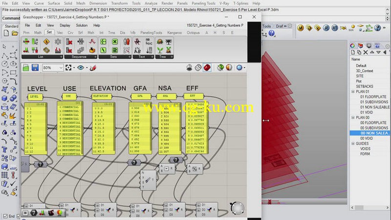 ThinkParametric - Creating Models for Development Analysis with Grasshopper的图片1