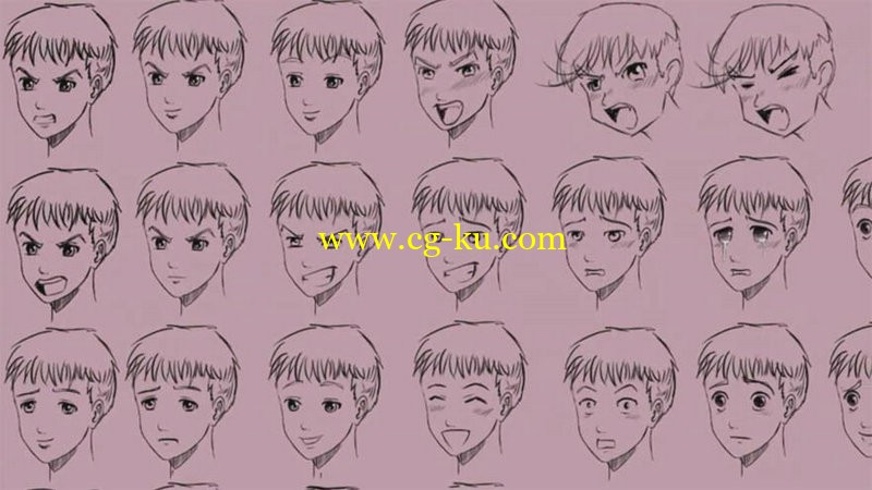 Udemy - How to Draw Manga Faces and Hair的图片1