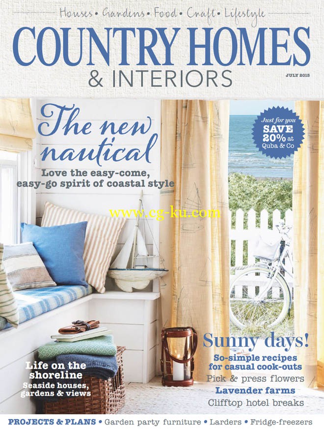 Country Homes  Interiors 2015年7月刊的图片1