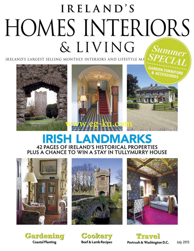 Ireland's Homes Interiors  Living 2015年7月刊的图片1