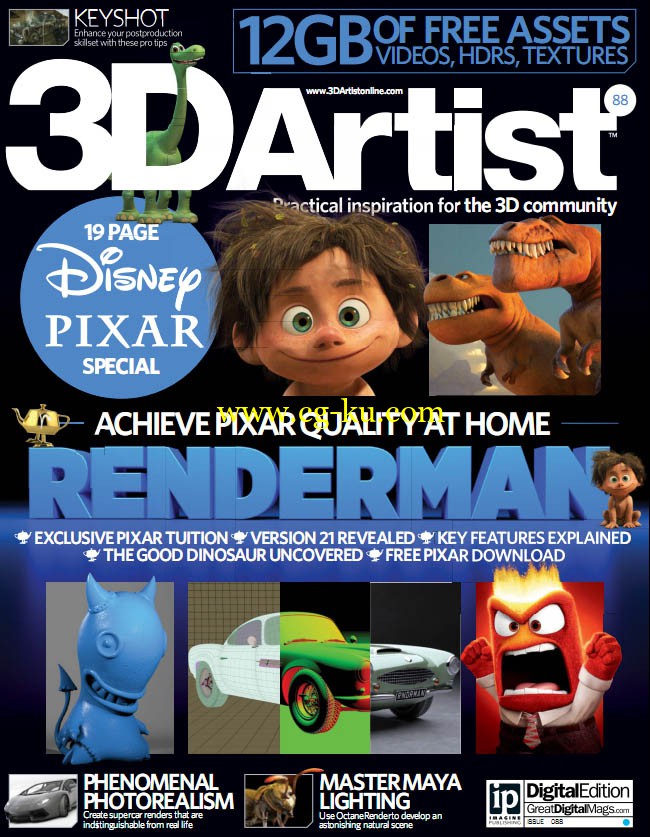 3D Artist - Issue 88 2015的图片1
