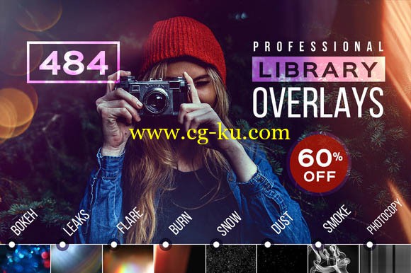 Creative Market - BUNDLE Library Overlays PRO 425735的图片1