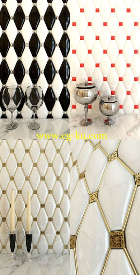 Adex tile series Rombos (9 species)的图片1