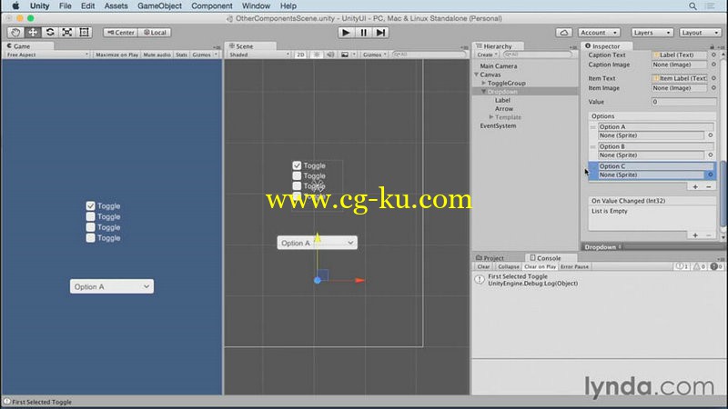 Lynda - Unity 5 UI的图片1