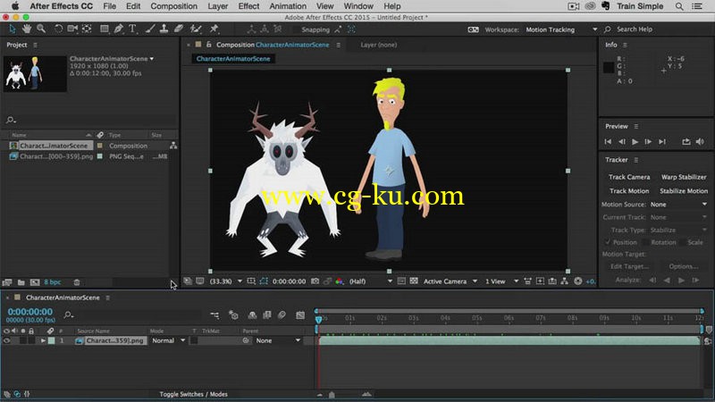 TrainSimple - After Effects CC Character Animator的图片1